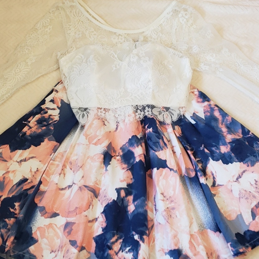 2 piece formal dress